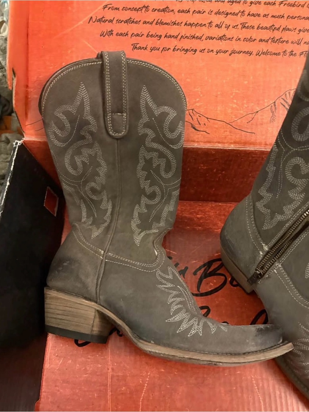 Freebird Suede Wilson Boots
